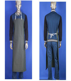 China Anti - Acid And Alkali Industrial Waterproof Aprons High Elasticity With PVC Film supplier