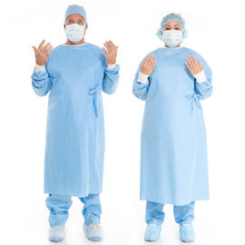 China Medical Disposable Surgical Gown Cosy And Sweat Absorbing For Hospital / Lab supplier